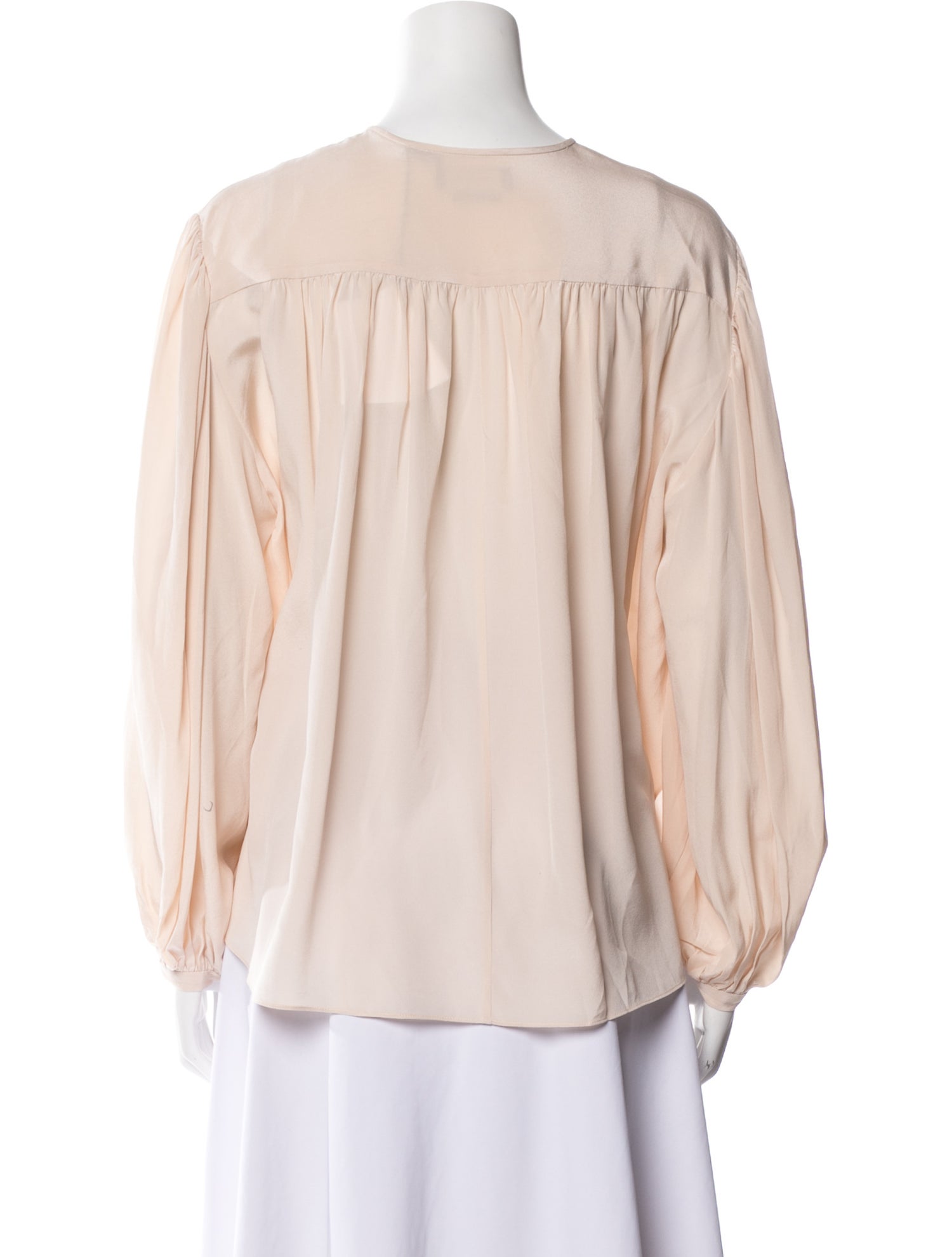Isabel Marant Silk Crew Neck Blouse